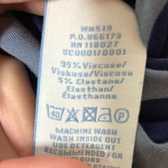 BODEN Blue Polka Dot Wrap ‎ Dress Size 4 Petite - Picture 6 of 7